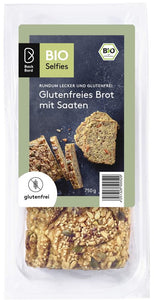 Glutenfreies Bio-Brot mit Saaten